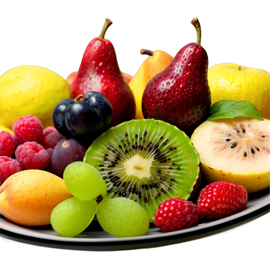 Luscious Fruit Medley Png Rga PNG image