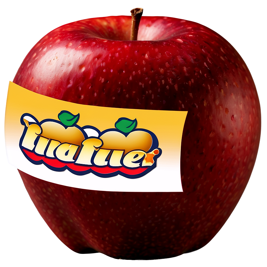 Luscious Red Apple Png Fhp57 PNG image