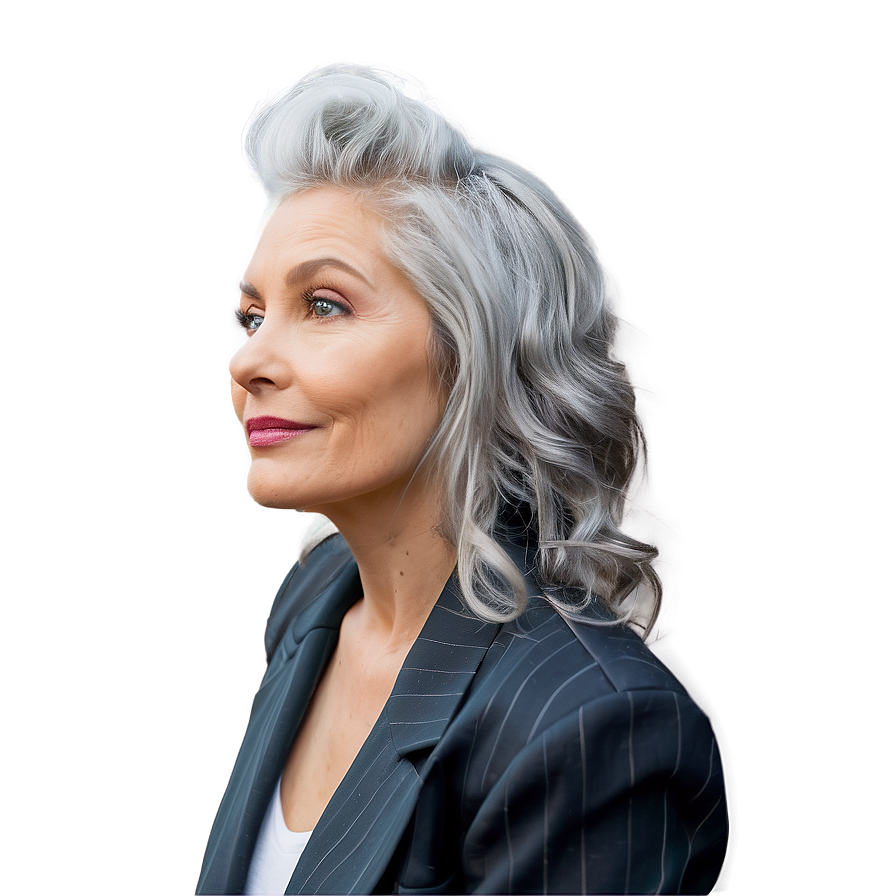 Lush Grey Hair Png Rkt29 PNG image