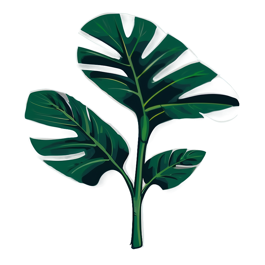 Lush Monstera Plant Png Yev PNG image