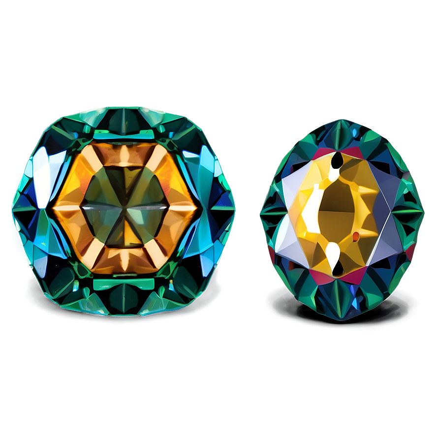 Lustrous Gems Png 06262024 PNG image