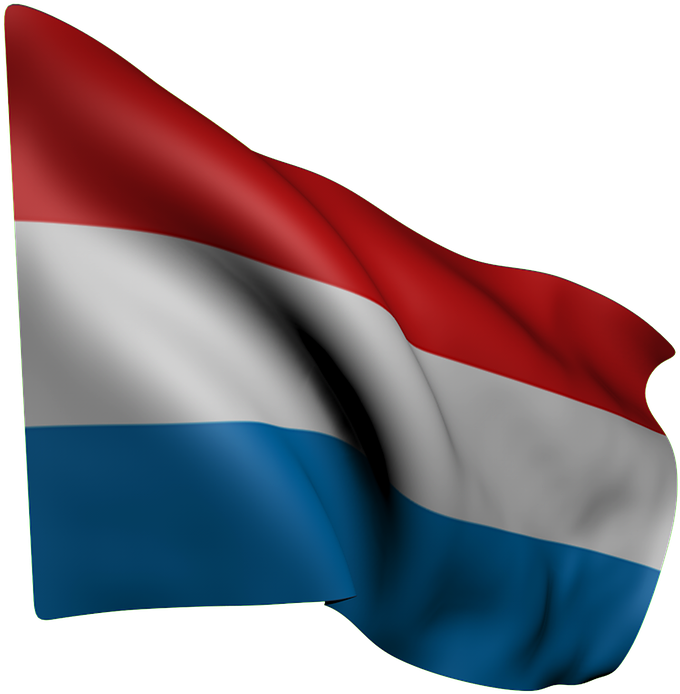 Luxembourg Flag Waving PNG image