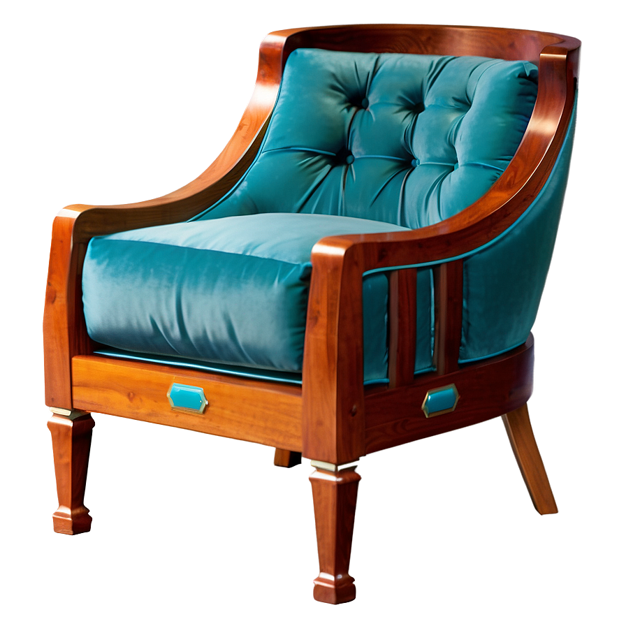 Luxurious Armchair Silla Png 16 PNG image