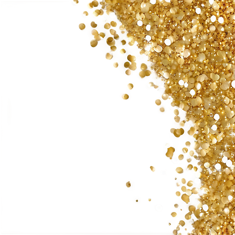 Luxurious Gold Glitter Png Omc38 PNG image