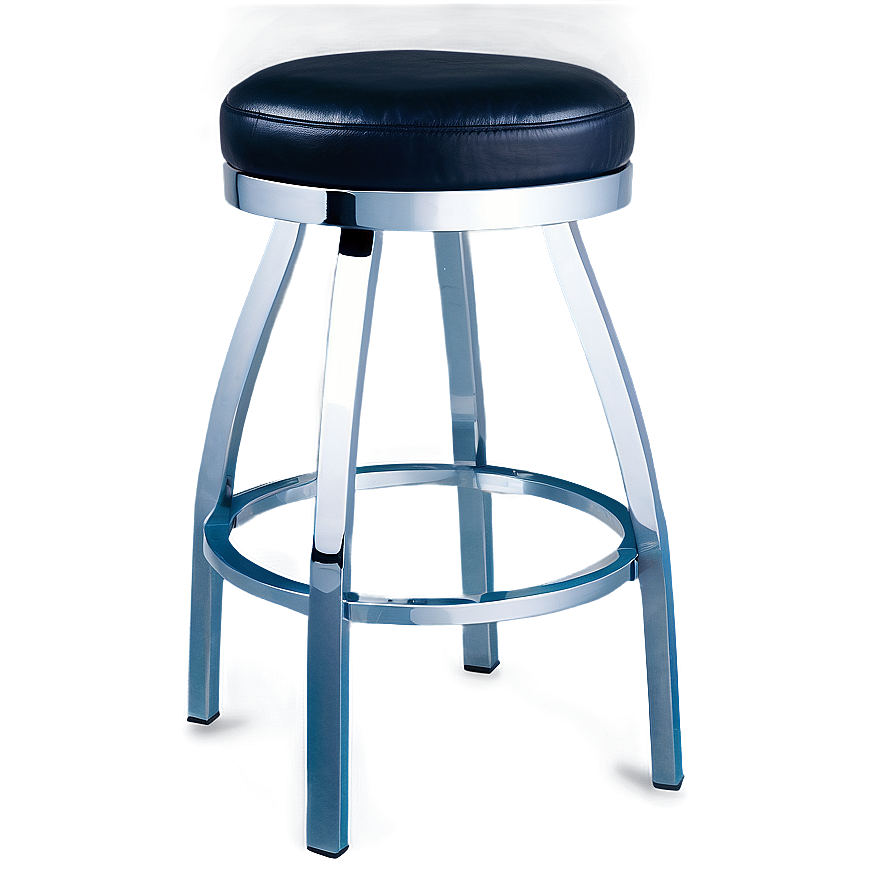 Luxurious Leatherette Barstool Png Lqg PNG image