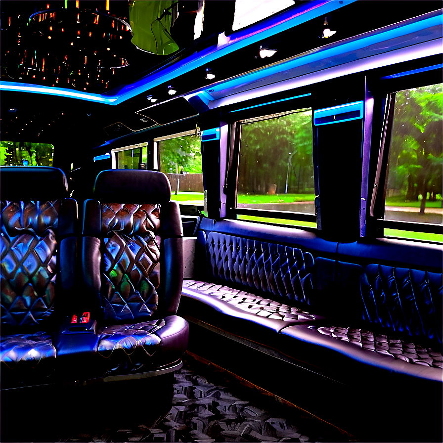 Luxurious Party Bus Ride Png Cbx PNG image