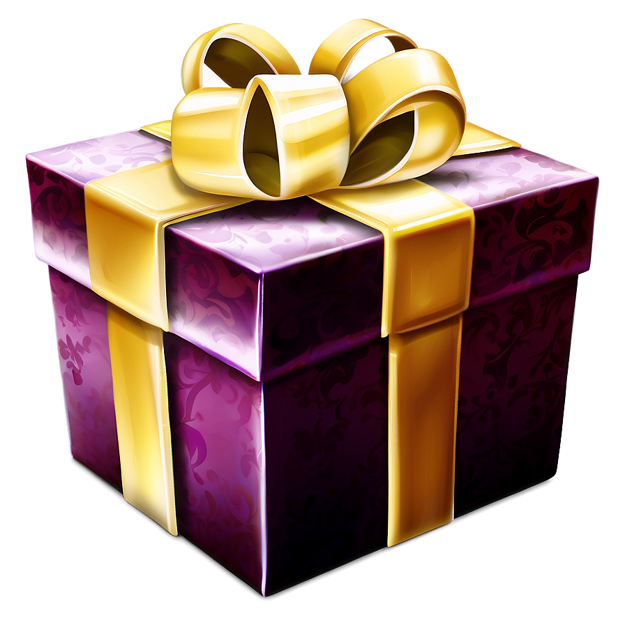 Luxurious Present Box Png Pfh67 PNG image