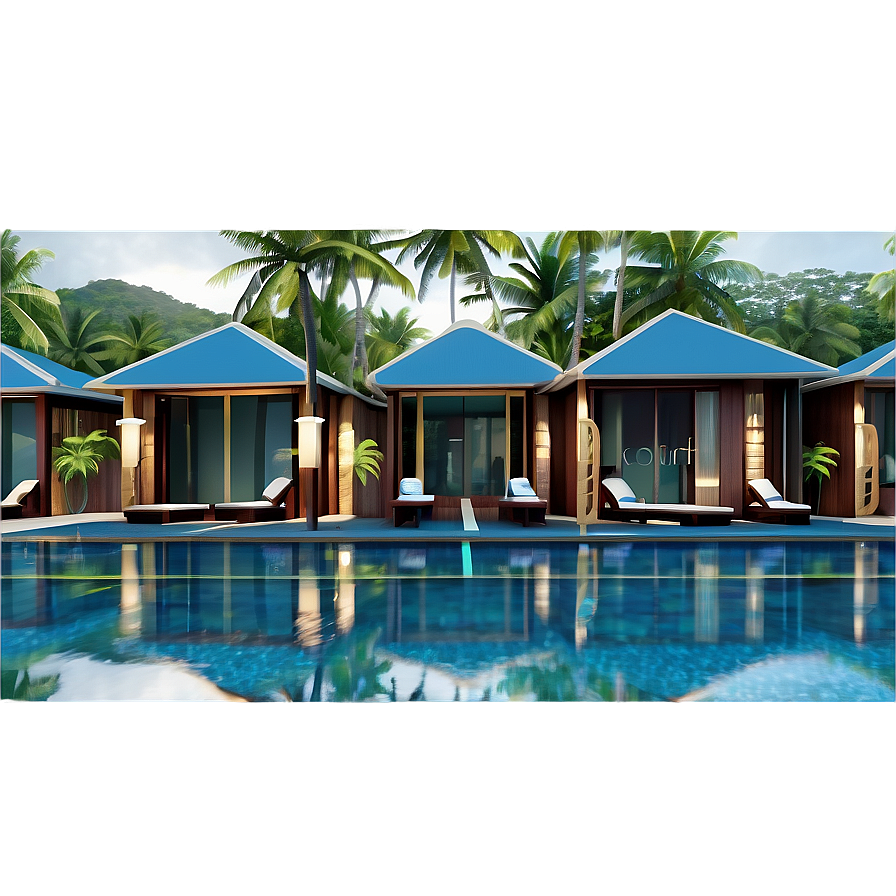 Luxurious Spa Resort Png 76 PNG image