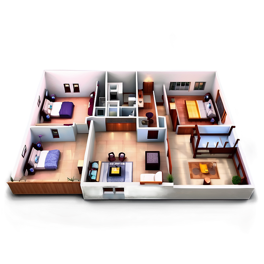 Luxury Apartment Layout Png Yqi PNG image