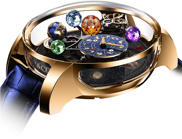 Luxury Astronomical Watch PNG image