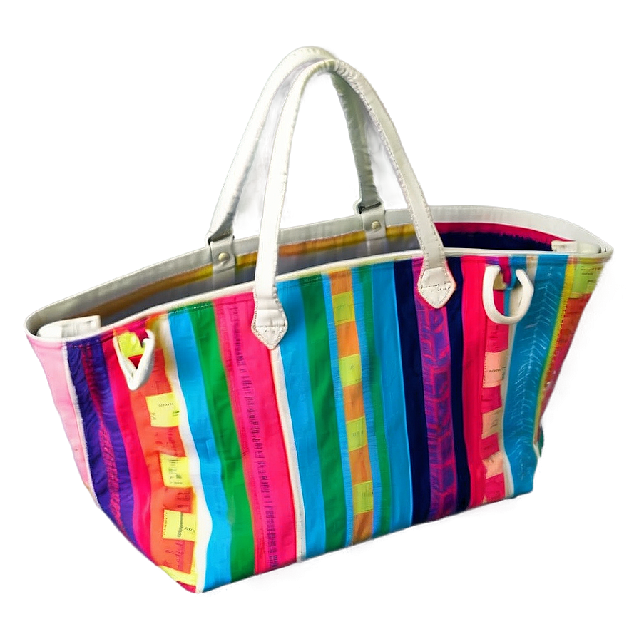 Luxury Beach Bag Png 06292024 PNG image