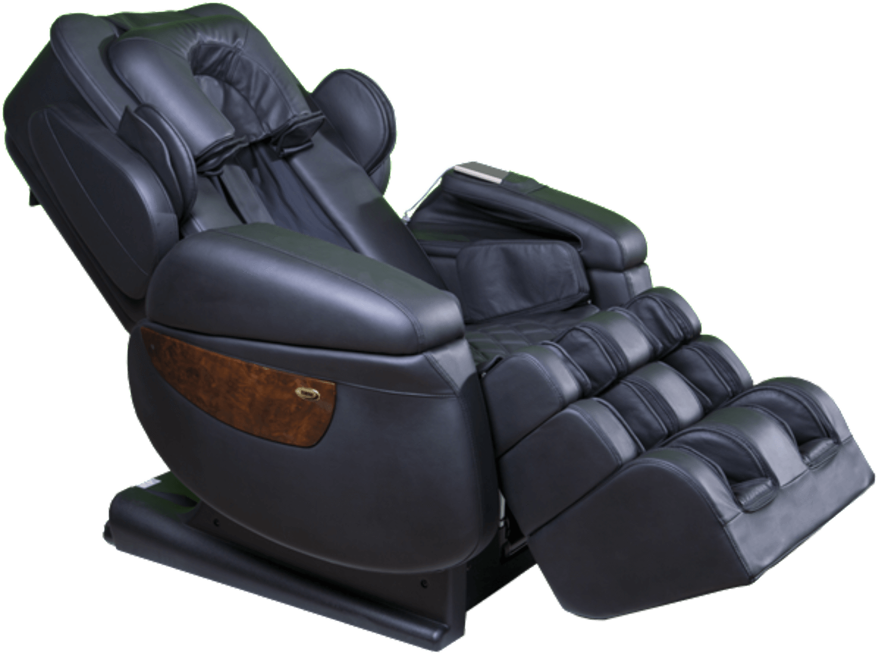 Luxury Black Massage Chair PNG image