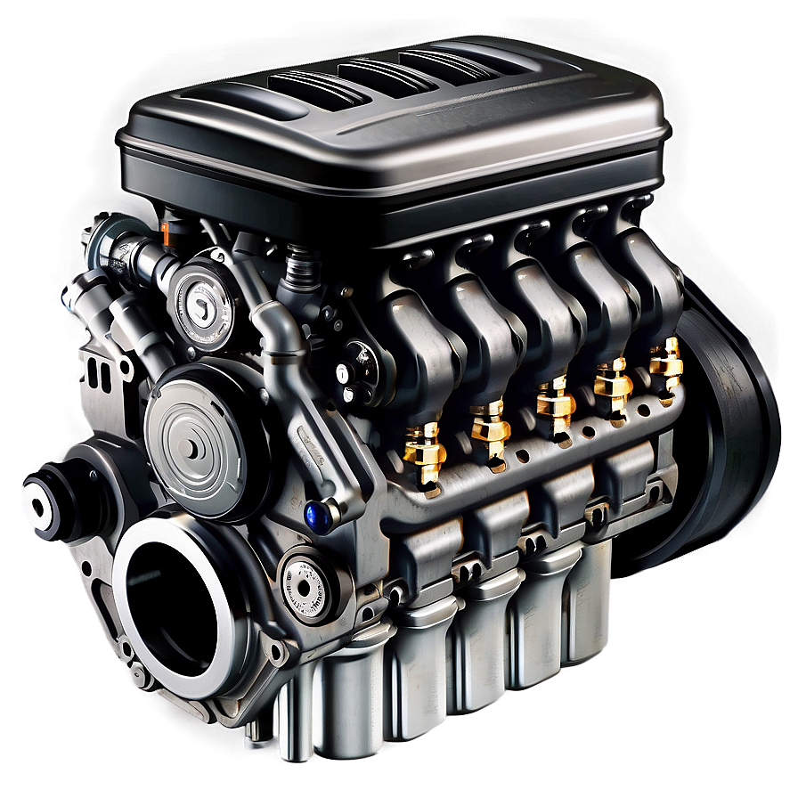 Luxury Car Engine Detail Png 06132024 PNG image