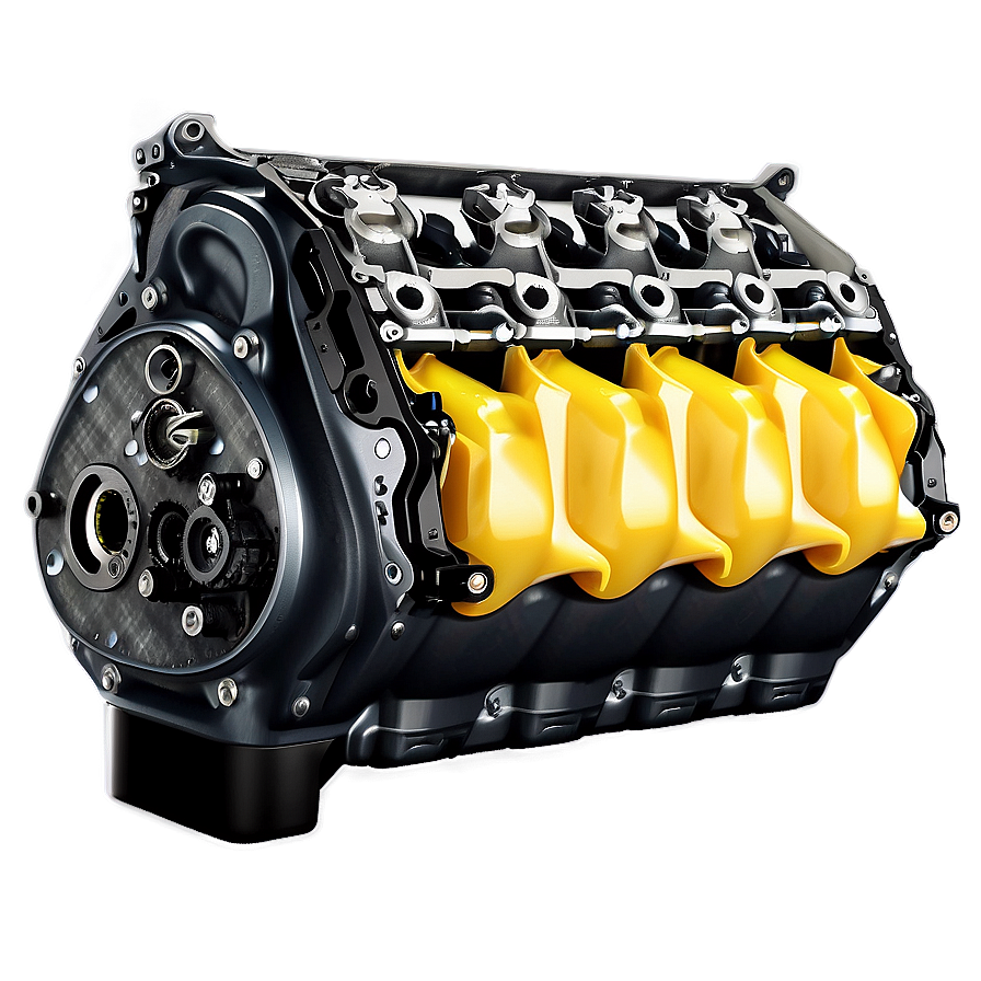 Luxury Car Engine Detail Png Wyq PNG image