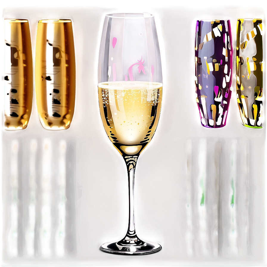 Luxury Champagne Flute Png Ias26 PNG image