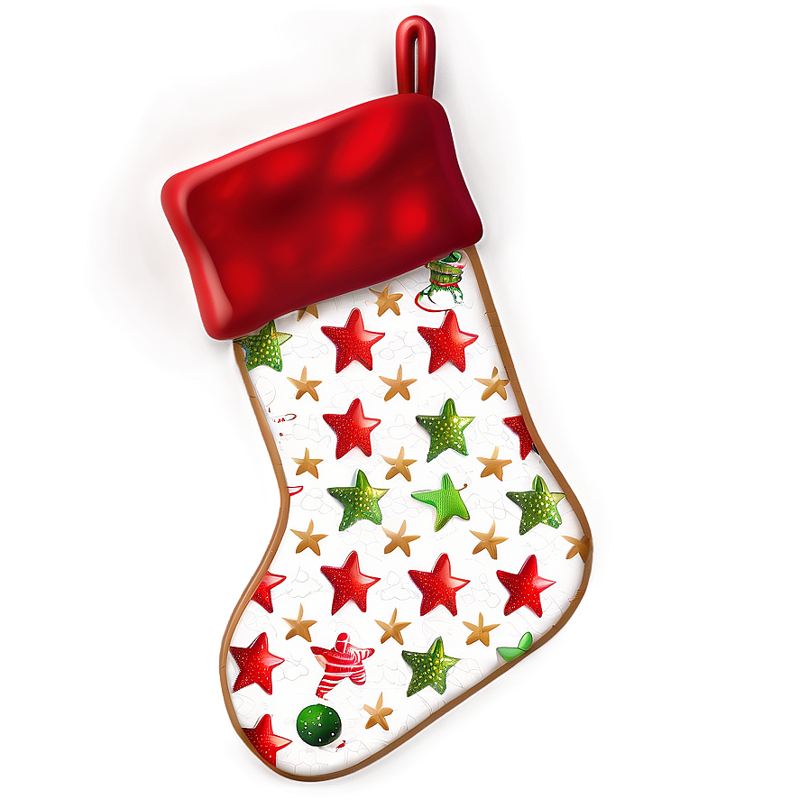 Luxury Christmas Stocking Png 06132024 PNG image