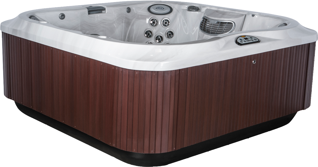 Luxury Corner Jacuzzi Hot Tub PNG image