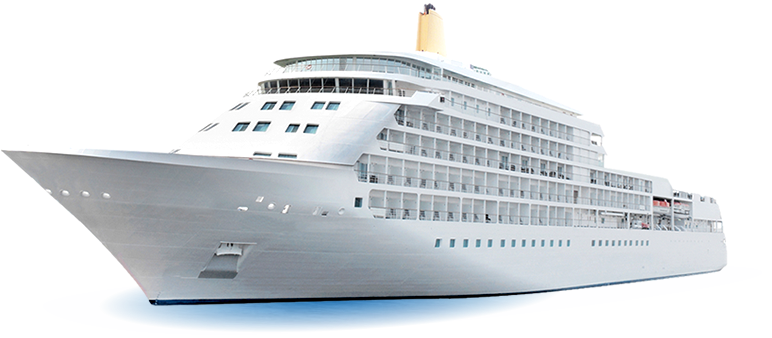 Luxury Cruise Liner Profile View PNG image