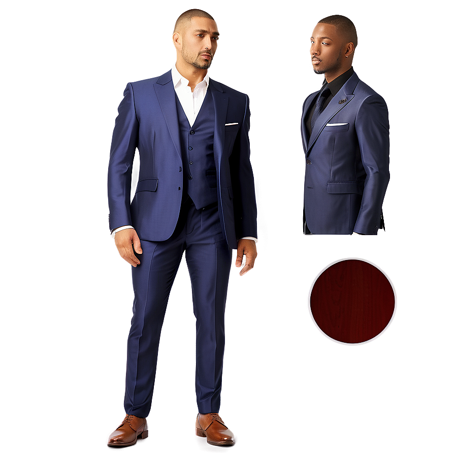 Luxury Designer Business Suit Png Mus91 PNG image