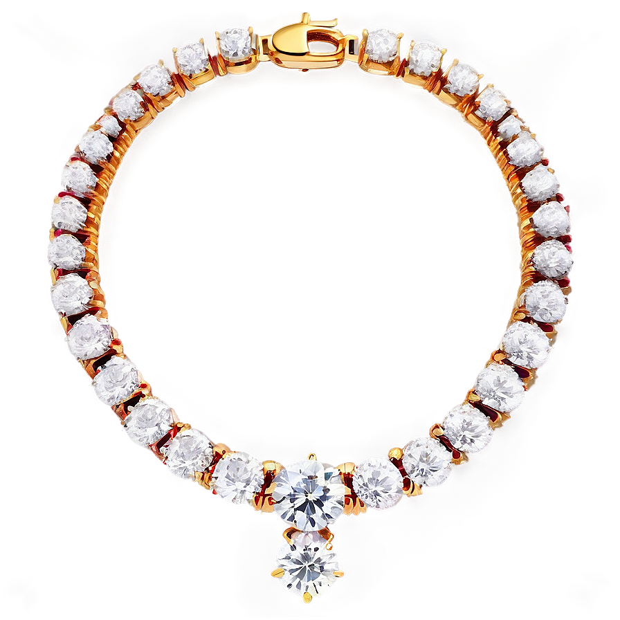 Luxury Diamond Necklace Png Ywg PNG image