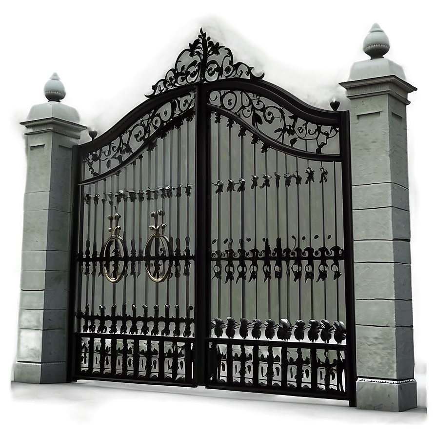 Luxury Estate Gate Png Yes61 PNG image