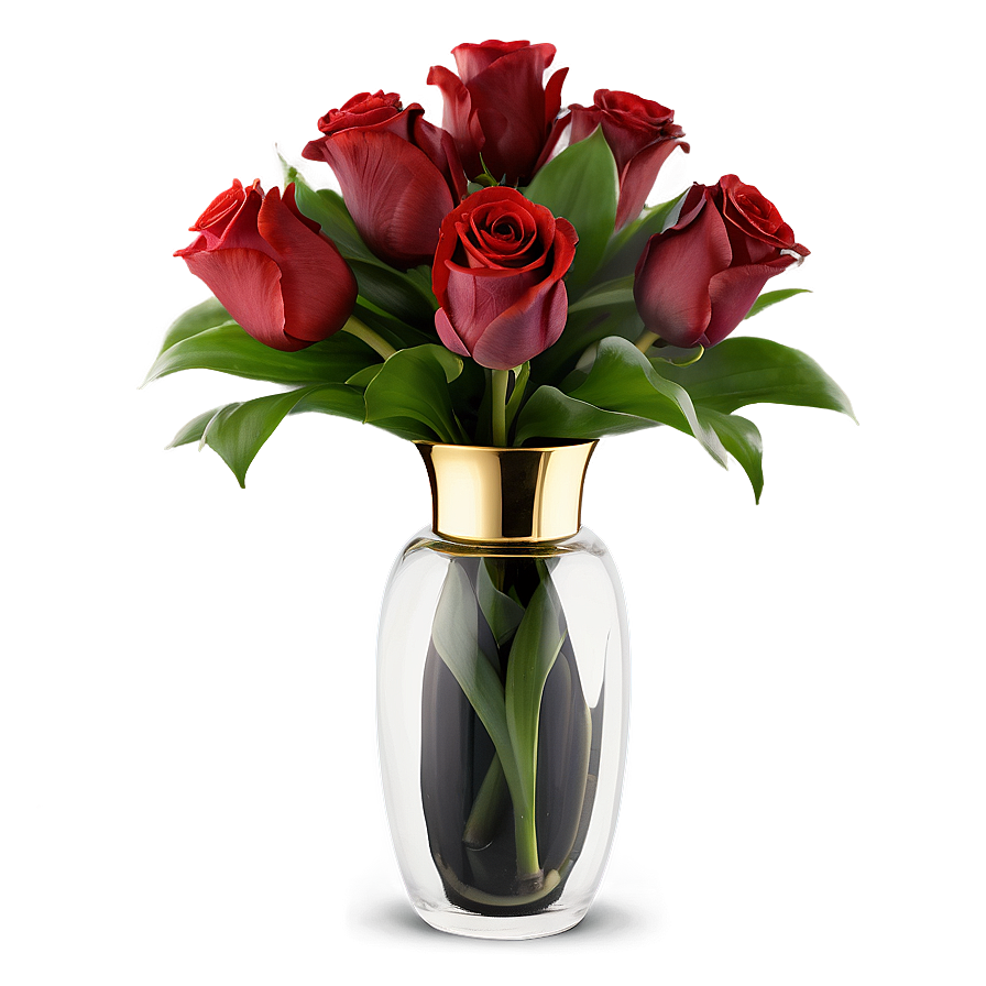 Luxury Flower Vase Png 06122024 PNG image