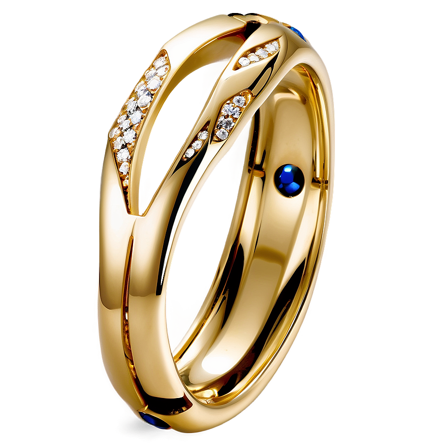 Luxury Gold Bracelet Design Png 11 PNG image