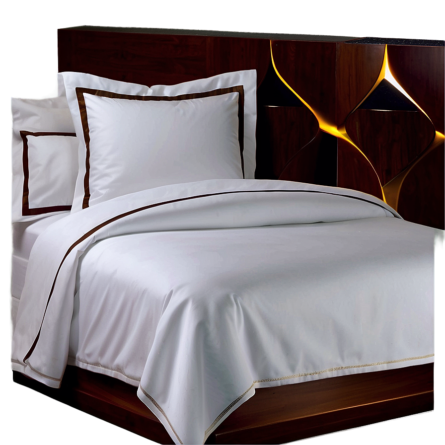 Luxury Hotel Bed Sheet Png 06272024 PNG image