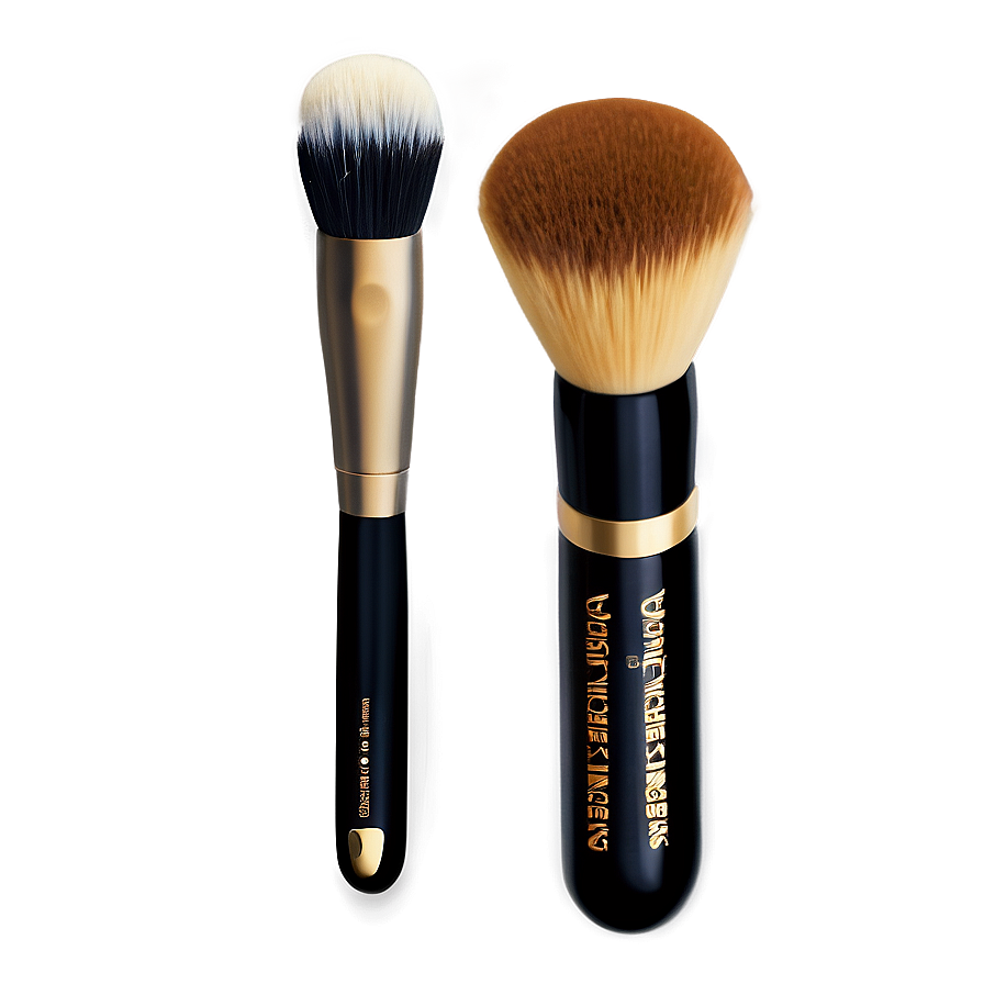 Luxury Makeup Brush Set Png 06252024 PNG image