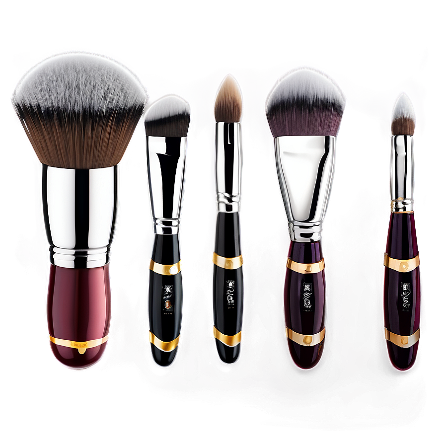 Luxury Makeup Brush Set Png 48 PNG image