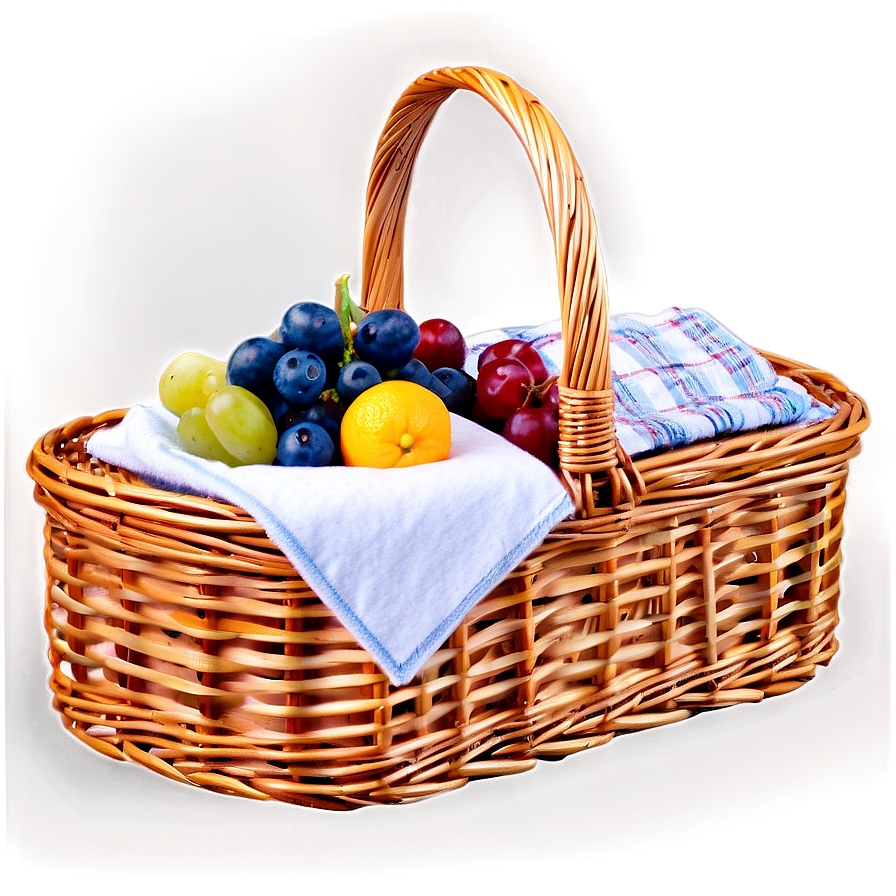 Luxury Picnic Basket Png Khj PNG image