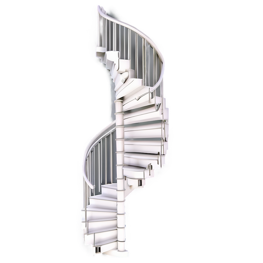 Luxury Spiral Staircase Png 06242024 PNG image