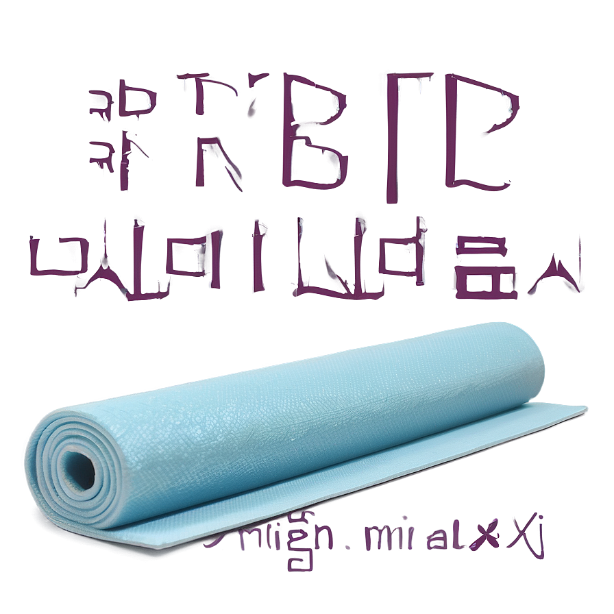 Luxury Velvet Yoga Mat Png Mpn PNG image