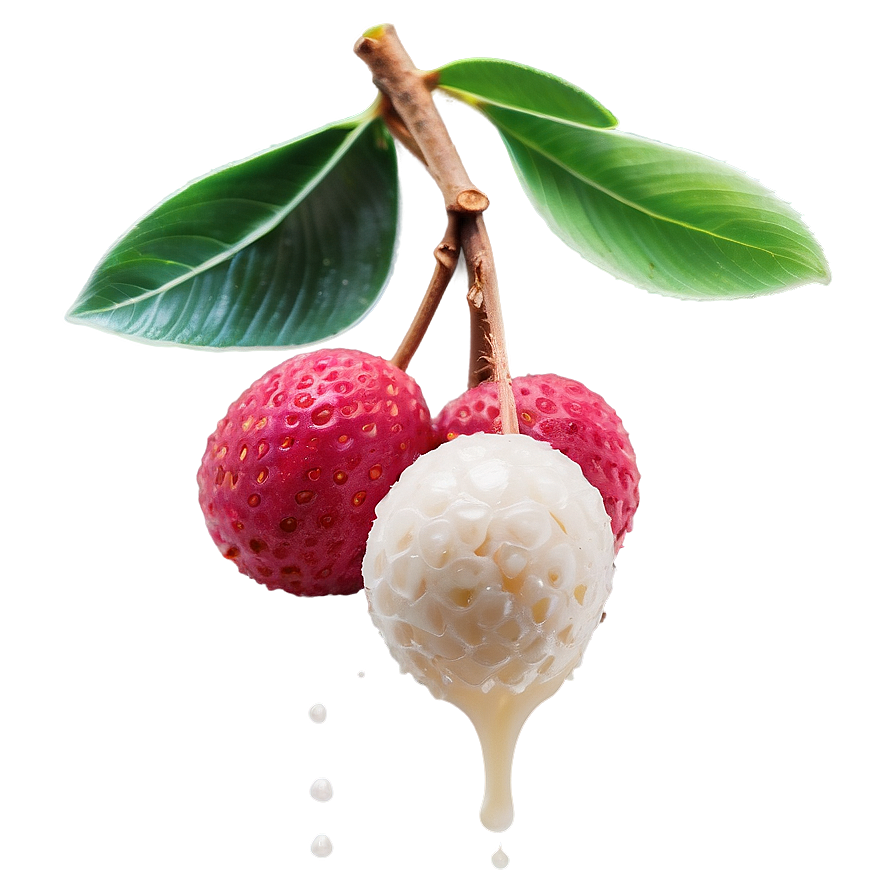 Lychee Dessert Topping Png 06252024 PNG image