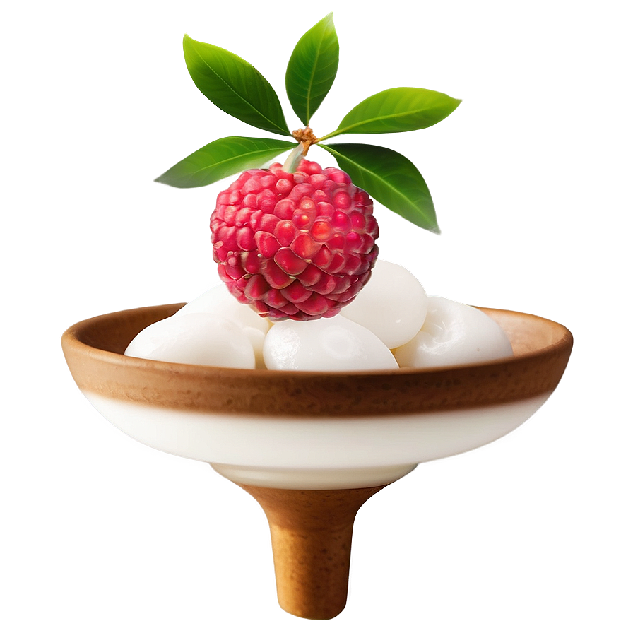 Lychee Dessert Topping Png Dfy47 PNG image