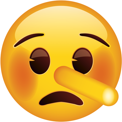 Lying Face Emoji PNG image