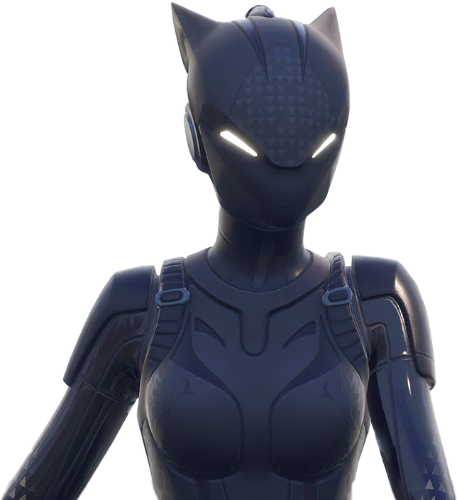 Lynx Fortnite Character Close Up PNG image