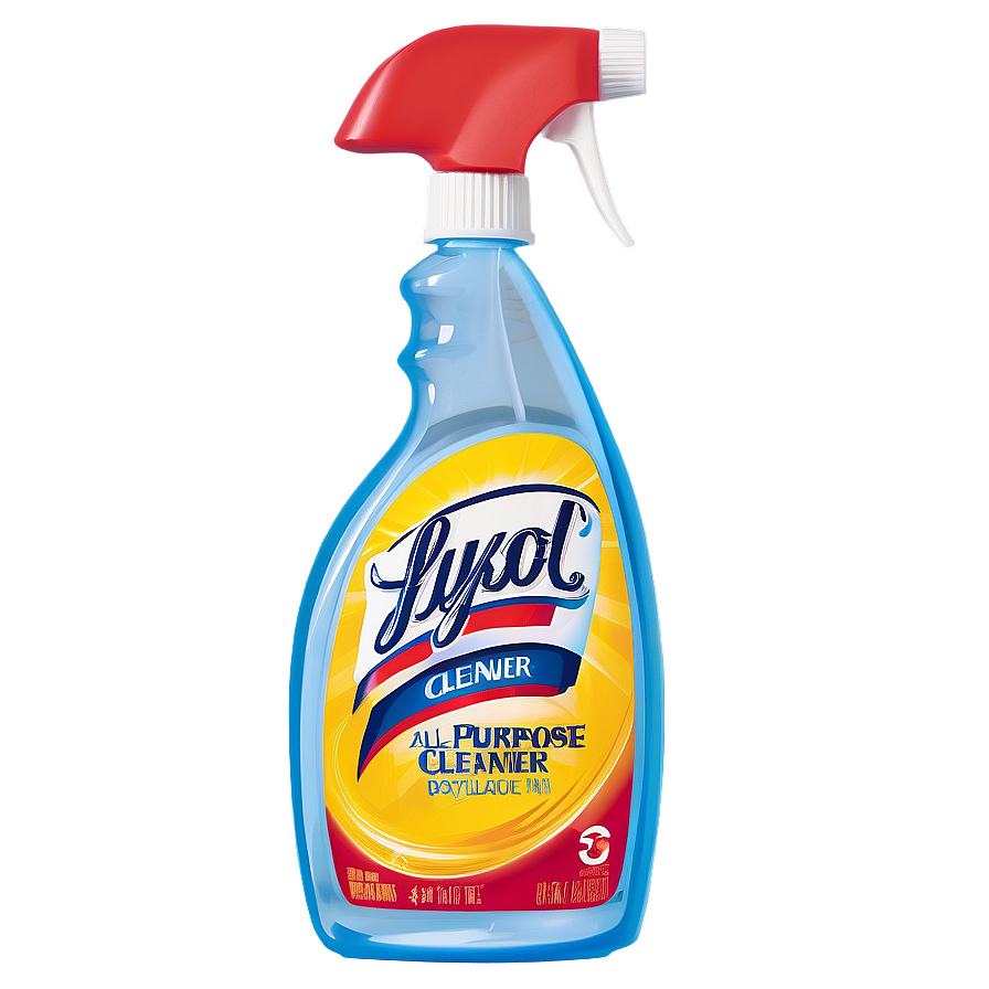 Lysol All Purpose Cleaner Spray Bottle Png 06272024 PNG image