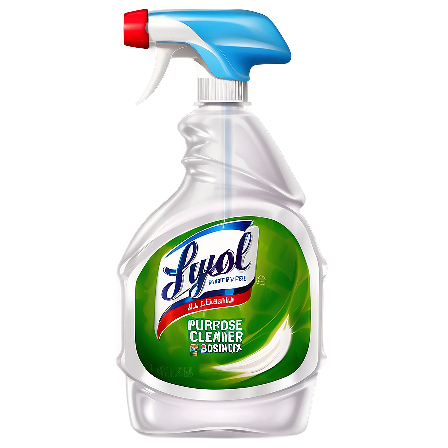 Lysol All Purpose Cleaner Spray Bottle Png 06272024 PNG image