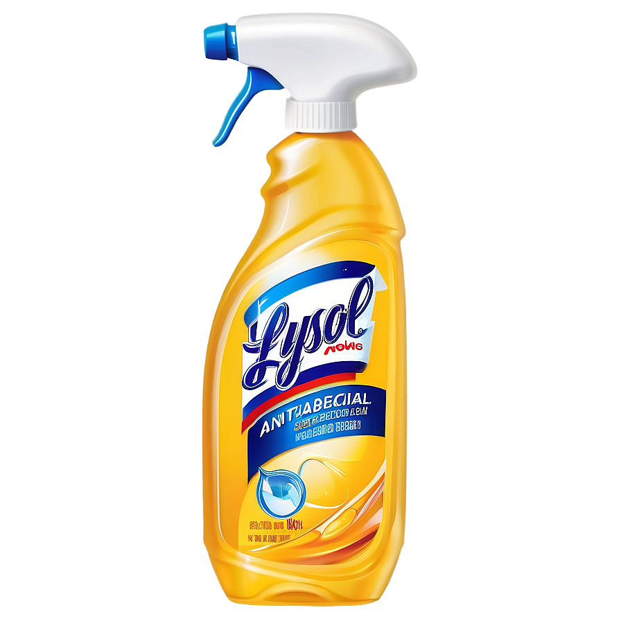 Lysol Antibacterial Surface Cleaner Spray Png Hhj PNG image