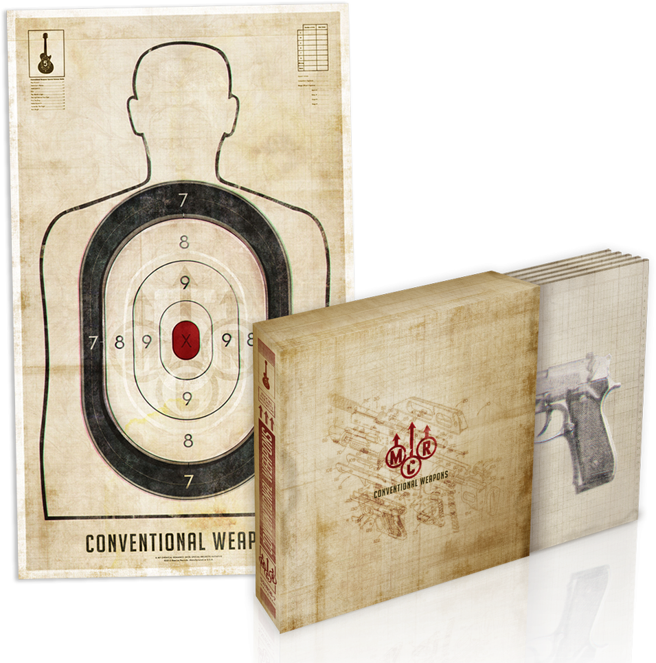 M C R Conventional Weapons Box Set PNG image