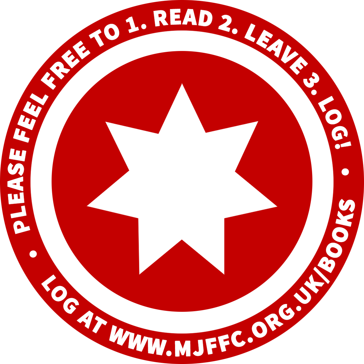 M J F F C Logo Red Star PNG image