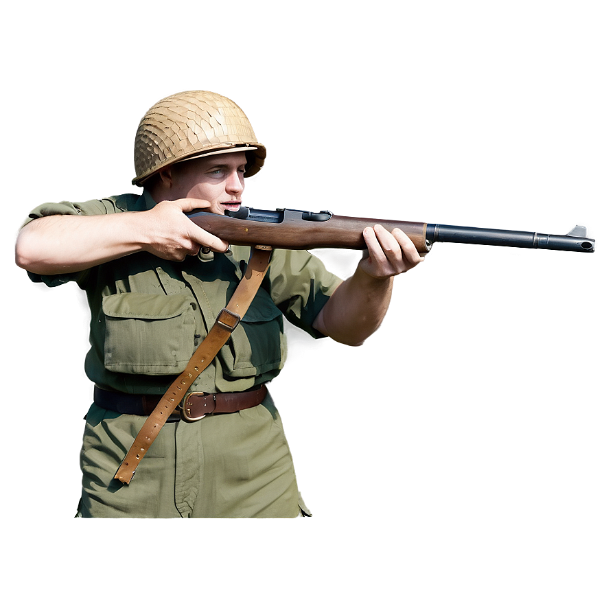 M1 Garand In Action Png 17 PNG image