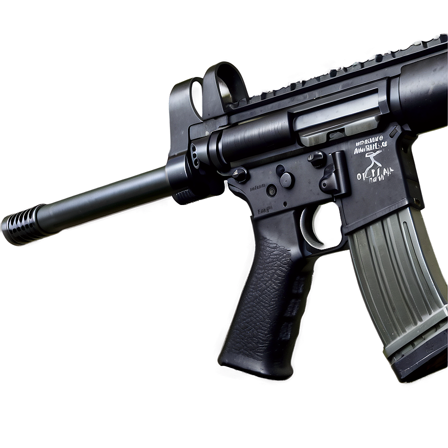 M16 Rifle Aim Png Ptu PNG image