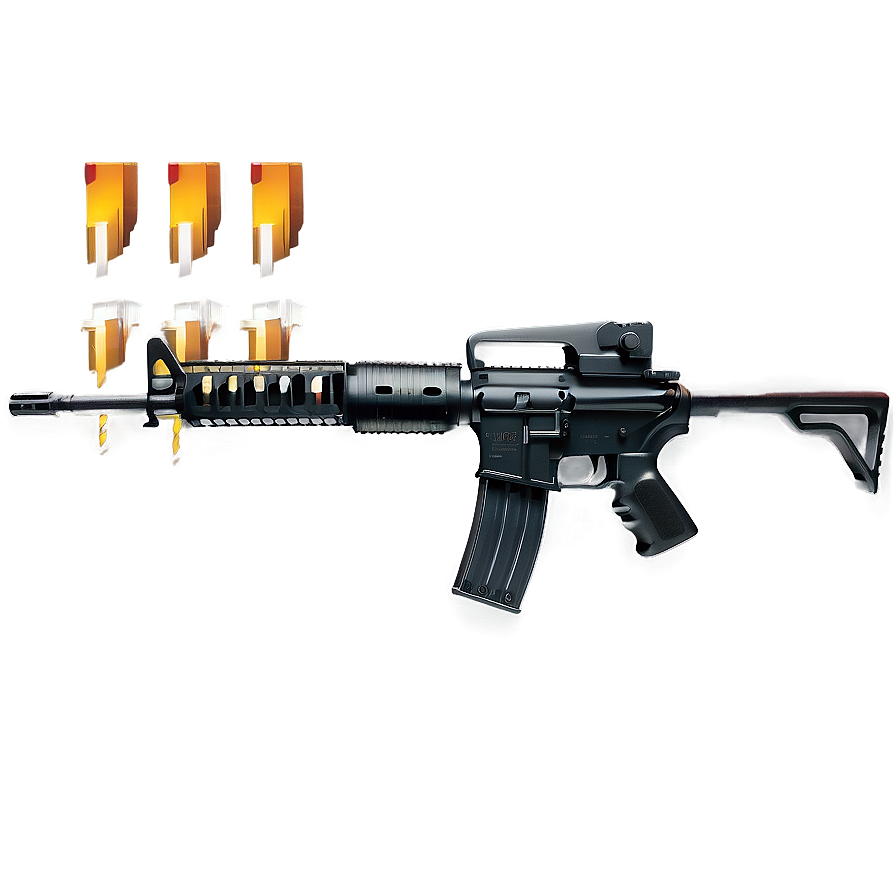 M16 Rifle Model Png 92 PNG image