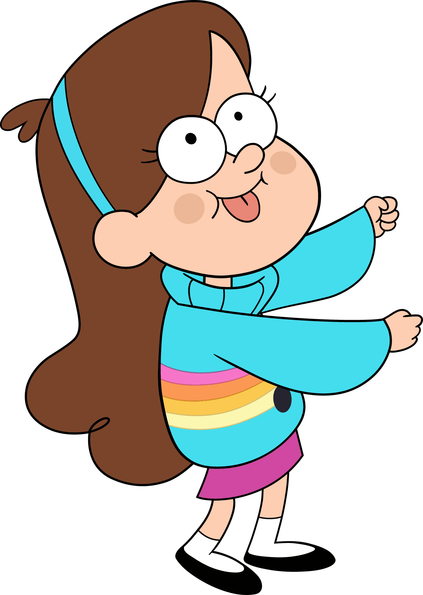 Mabel Pines Gravity Falls PNG image