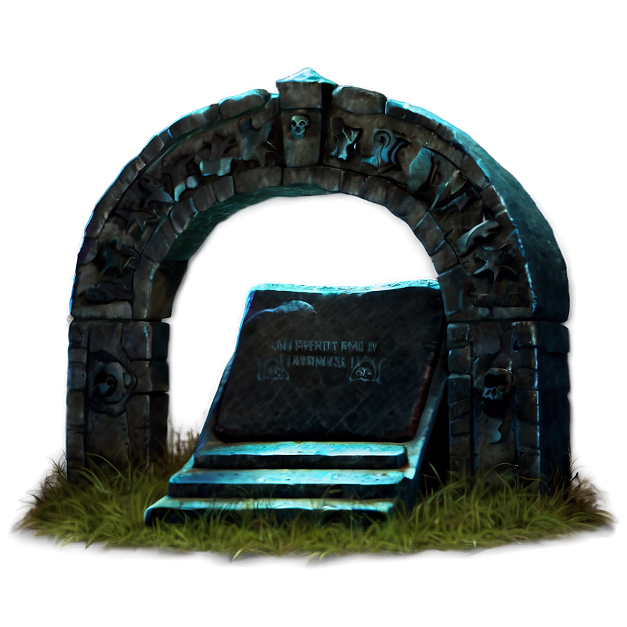 Macabre Graveyard Tomb Png 57 PNG image