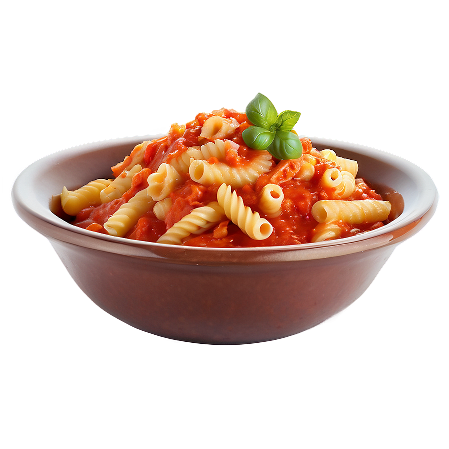 Macaroni In Tomato Sauce Png 06212024 PNG image