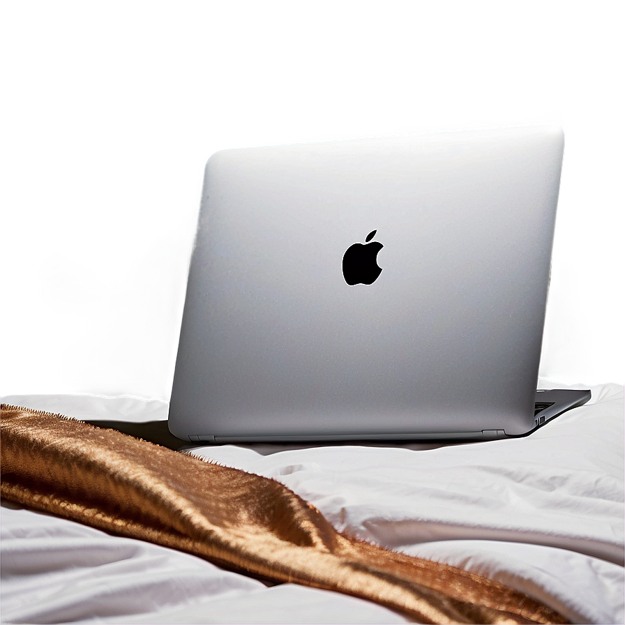 Macbook In Bed Png 05062024 PNG image