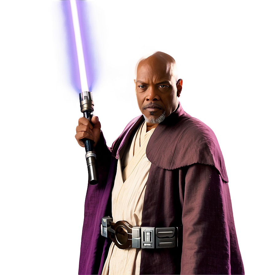 Mace Windu Character Art Png Gjv59 PNG image